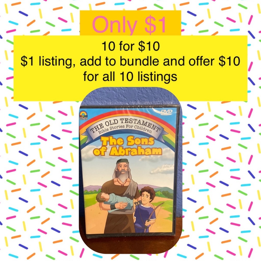 DVD: Bible stories for children: The Sons of Abraham
